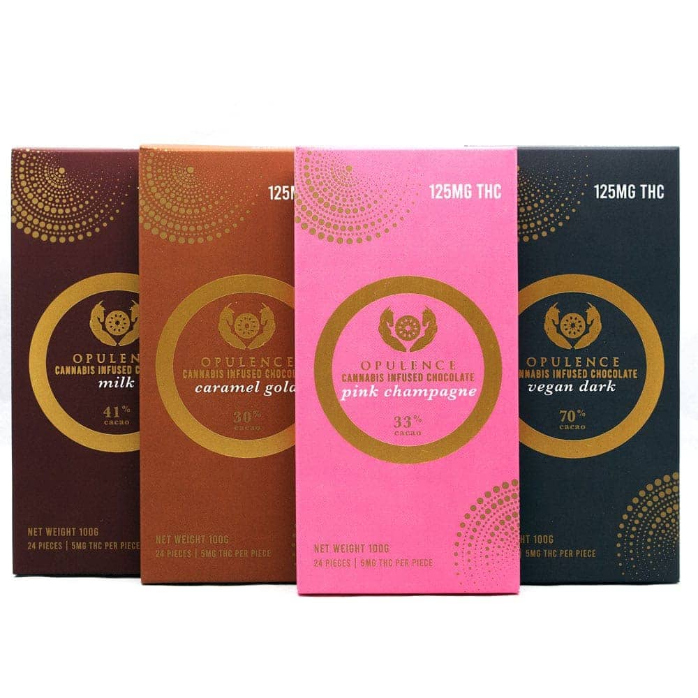 OPULENCE CHOCOLATE BARS - 500mg