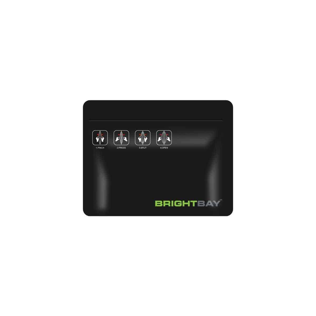 Brightbay Child Resistant Black Exit Bag