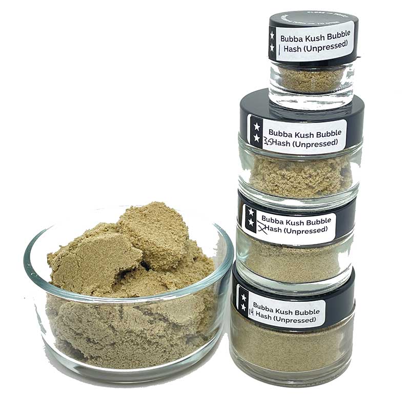 Bubba Kush Bubble Hash