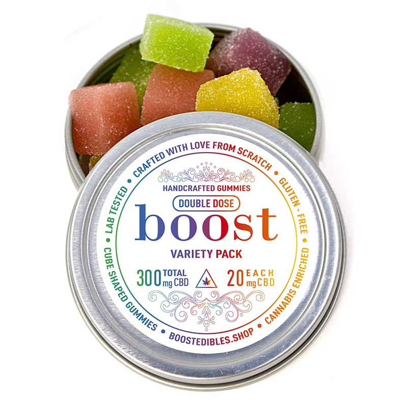 Boost CBD Variety Pack Gummies - 300mg