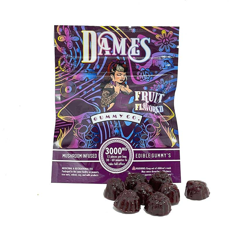 Dames Mushroom Infused Gummies - 3000mg
