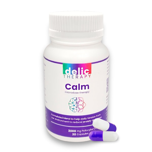 Delic Therapy - Calm Shroom Capsules 3000mg