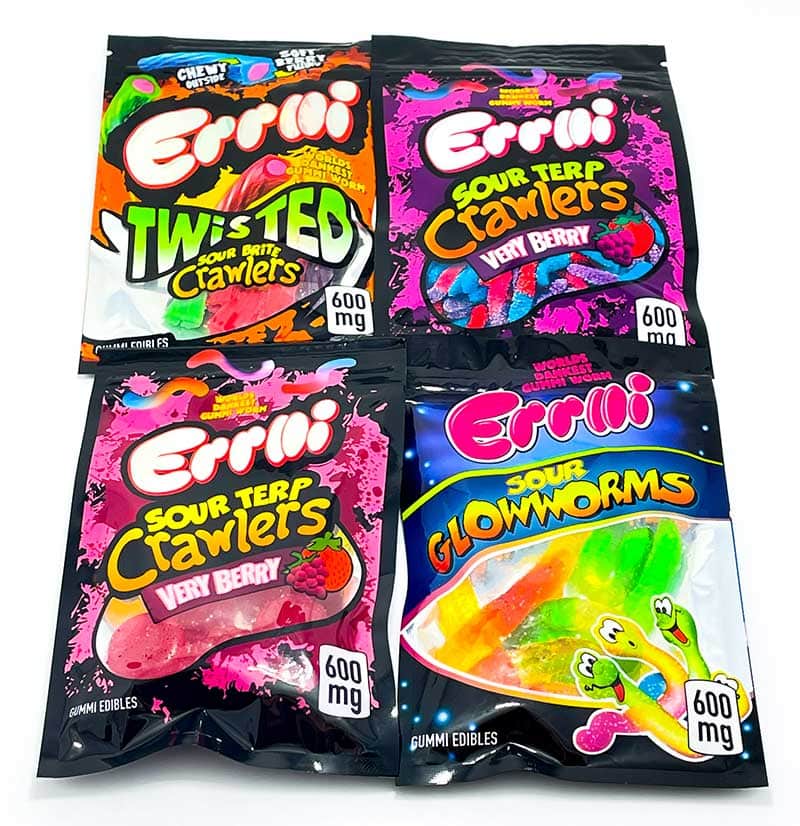 Errlli Sour Gummies 600mg