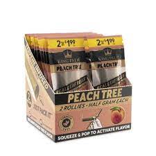 King Palm Rollies Peach Tree