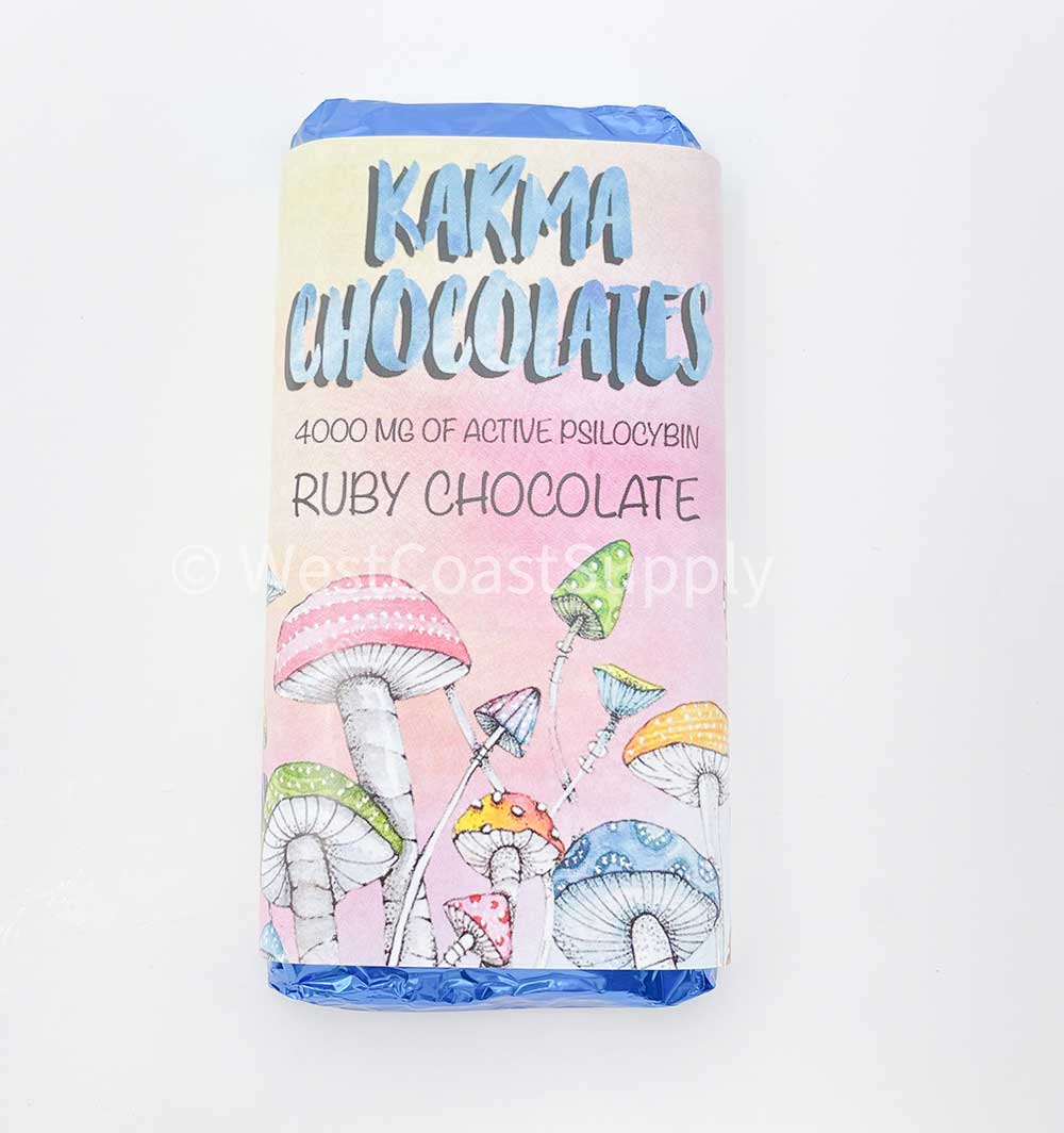 KARMA CHOCOLATES – RUBY SHROOM BAR 4000MG