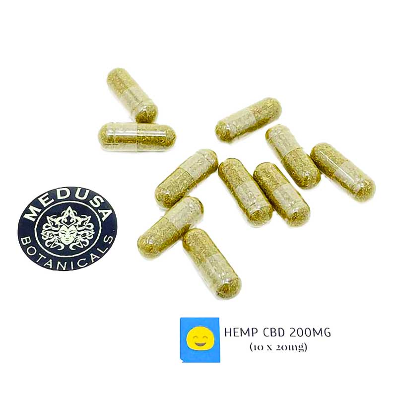 Hemp Derived CBD Caps 200mg