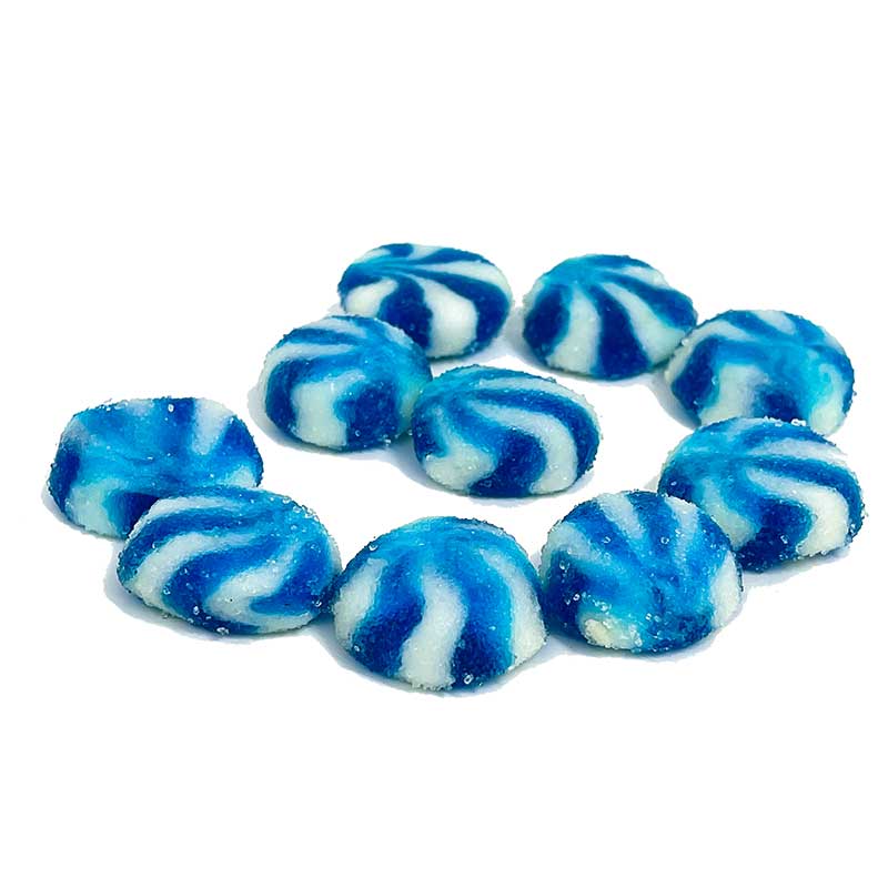 THC Blue Raspberry Swirls 500MG