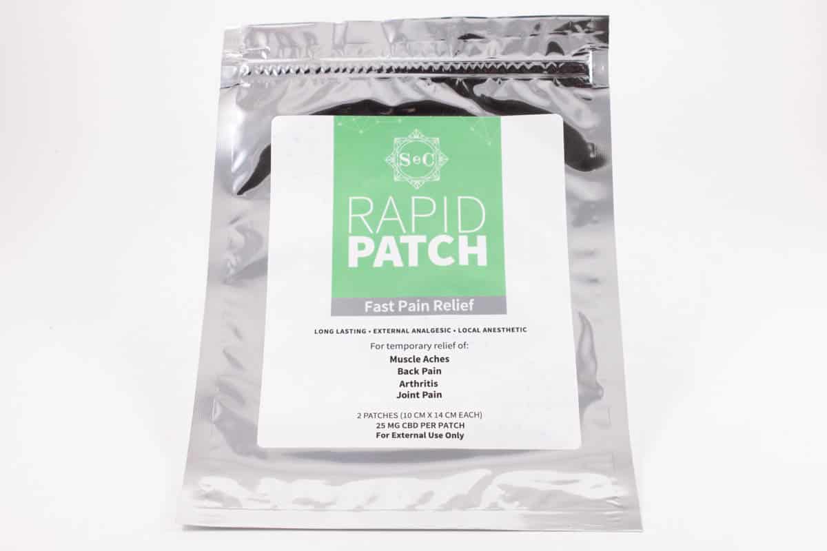SeC CBD Rapd Pain Relief Patch (50mg)