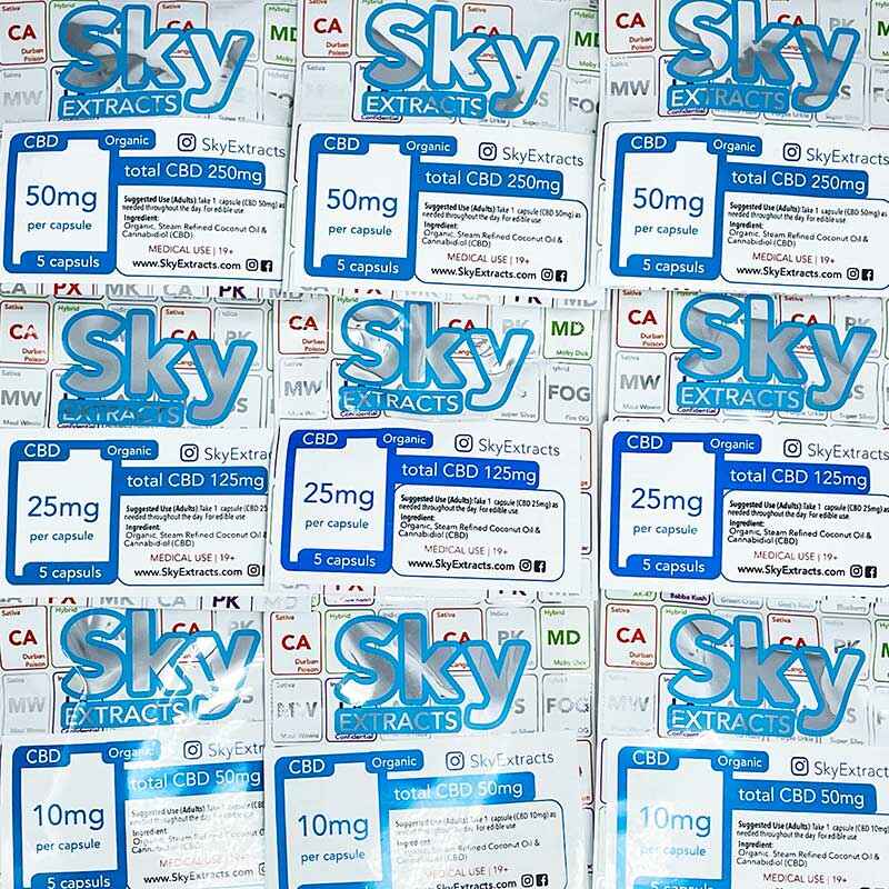 Sky Extracts CBD Capsules
