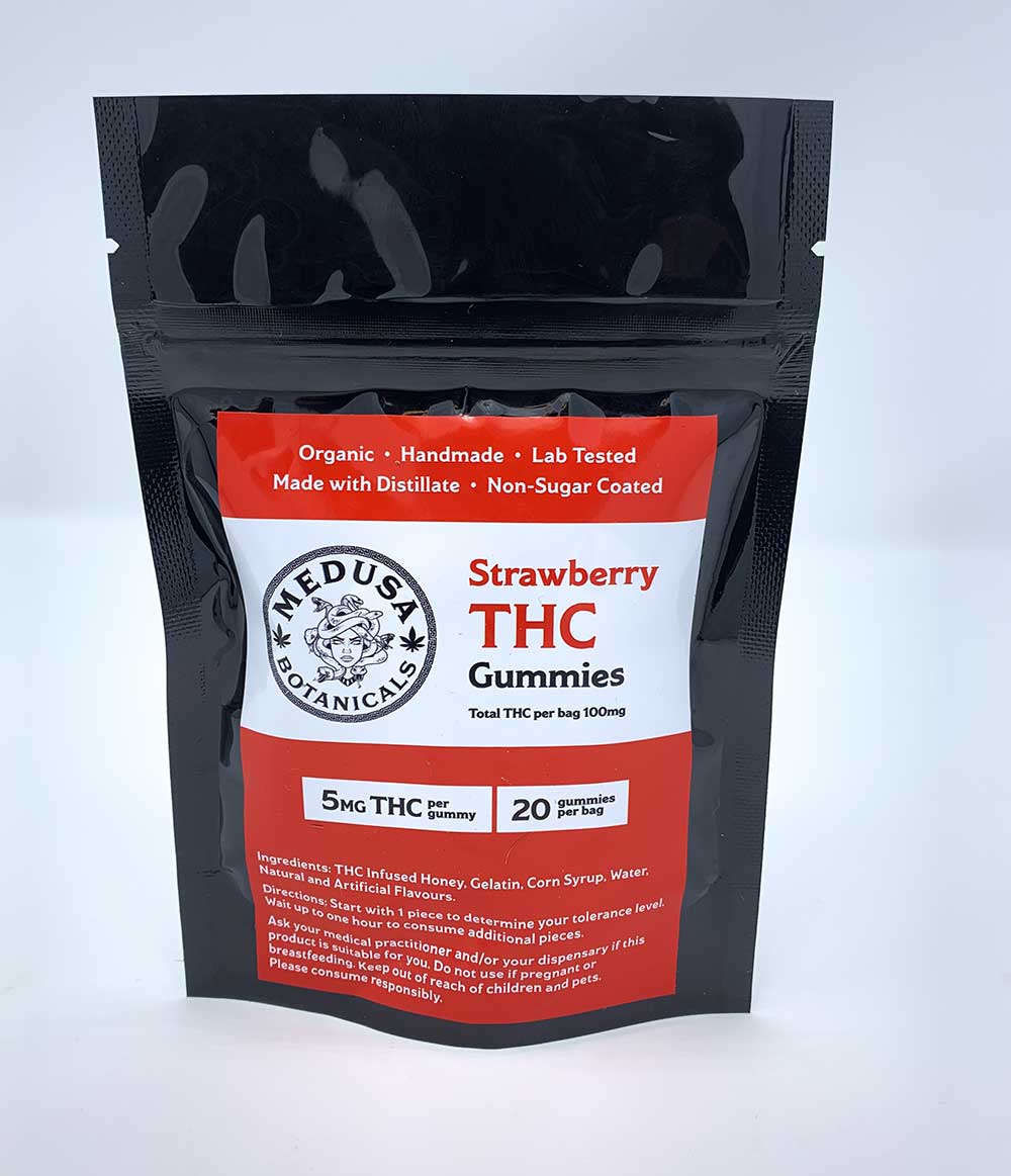 Medusa Botanicals 100mg THC Gummies NEW